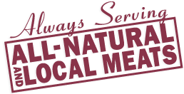 Serving All Natural Meats